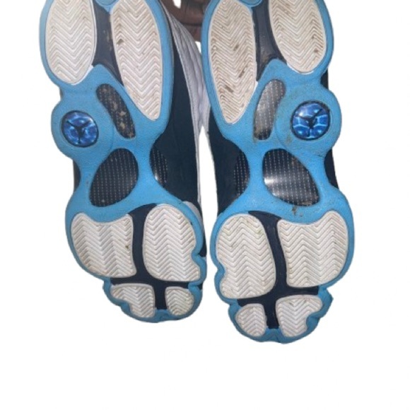 Air Jordan 13 Retro Obsidian White Powder Blue - Picture 5 of 5